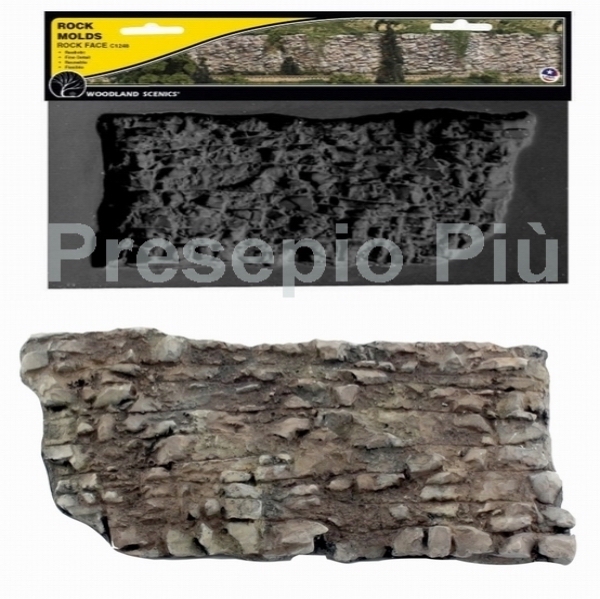 Stampo per realizzare muro di pietre : su Presepiopiu.it